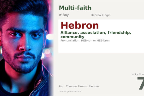 Hebron Name Meaning — Hebrew Origin, Alliance & Biblical Significance (2025)