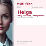 Helga Name Meaning and Details