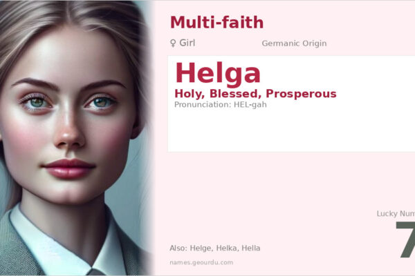 Helga Name Meaning — Norse Origin, Girl Name & History (2025)