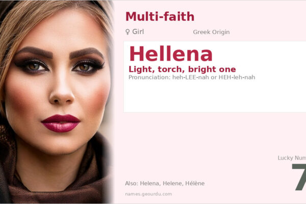 Hellena Name Meaning — Greek Origin, Girl Name & History (2025)