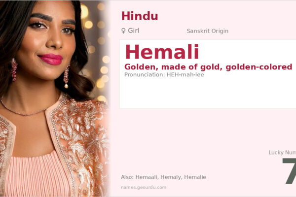 Hemali Name Meaning — Sanskrit Origin, Girl Name & Details (2025)
