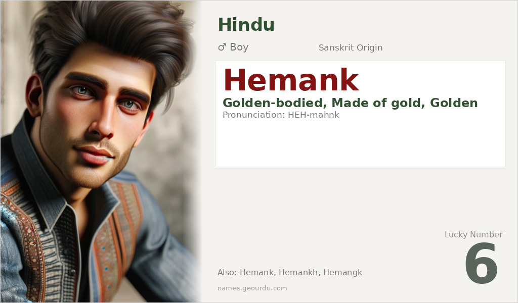 Hemank Name Meaning and Details