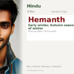 Hemanth Name Meaning and Details