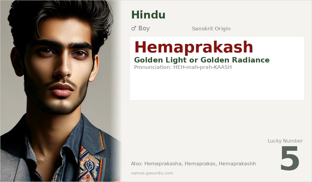 Hemaprakash Name Meaning and Details