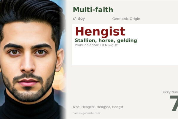 Hengist Name Meaning — Germanic Origin, History & Personality (2025)