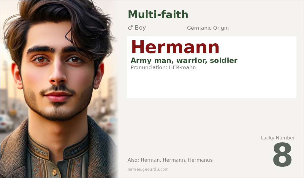 Hermann Name Meaning and Details