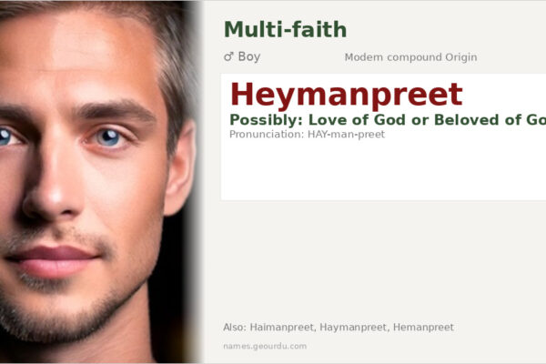 Heymanpreet Name Meaning — Origin, Gender & Details (2025)