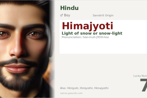 Himajyoti Meaning — Sanskrit Origin, Boy Name & Details (2025)