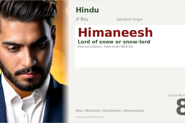 Himaneesh Name Meaning — Sanskrit Origin, Boy Name & Details (2025)