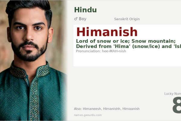 Himanish Name Meaning — Sanskrit Origin, Boy Name & Details (2025)