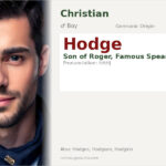 Hodge Name Meaning and Details