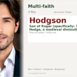 Hodgson Name Meaning and Details