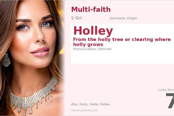 Holley Name Meaning — English Origin, Girl’s Name & Details (2025)