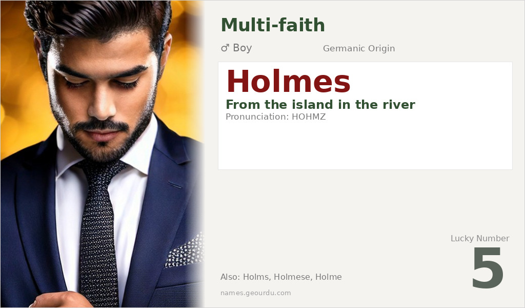 Holmes Name Meaning and Details