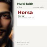 Horsa Name Meaning and Details