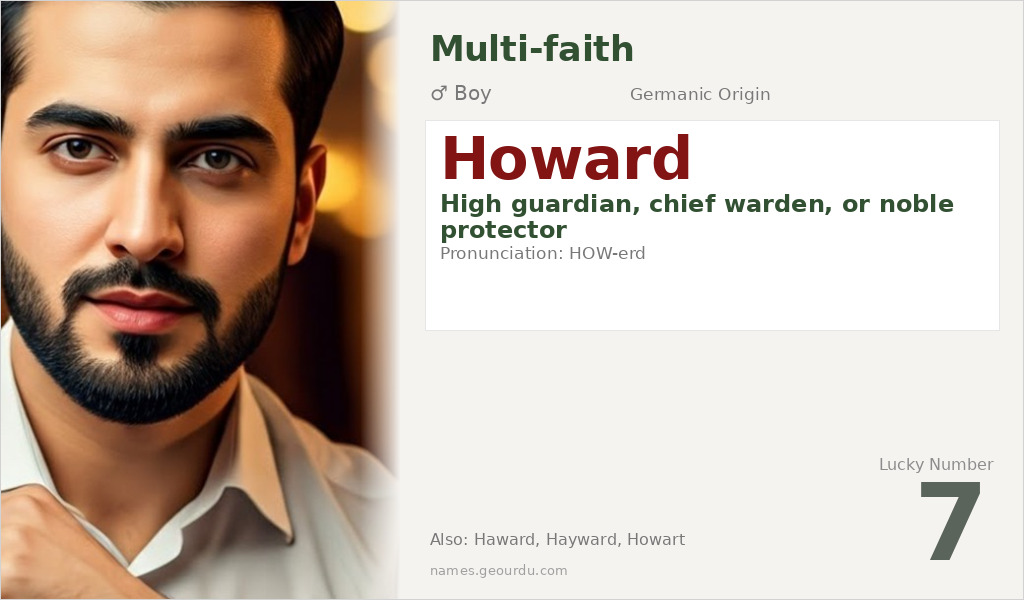 Howard Name Meaning and Details