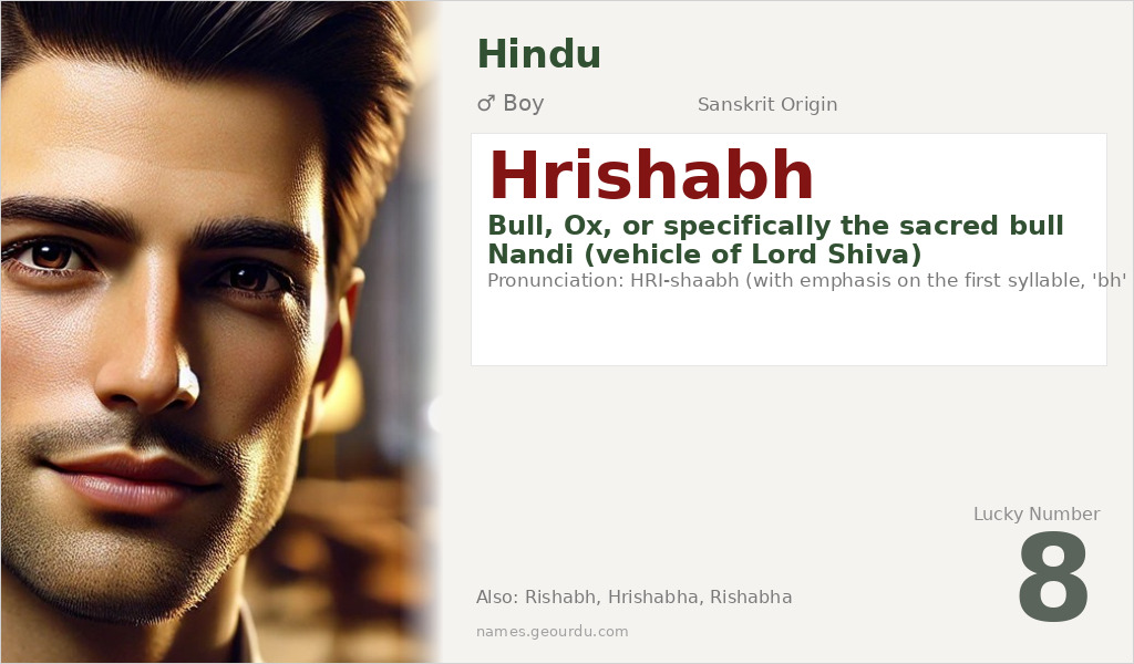 Hrishabh Name Meaning and Details