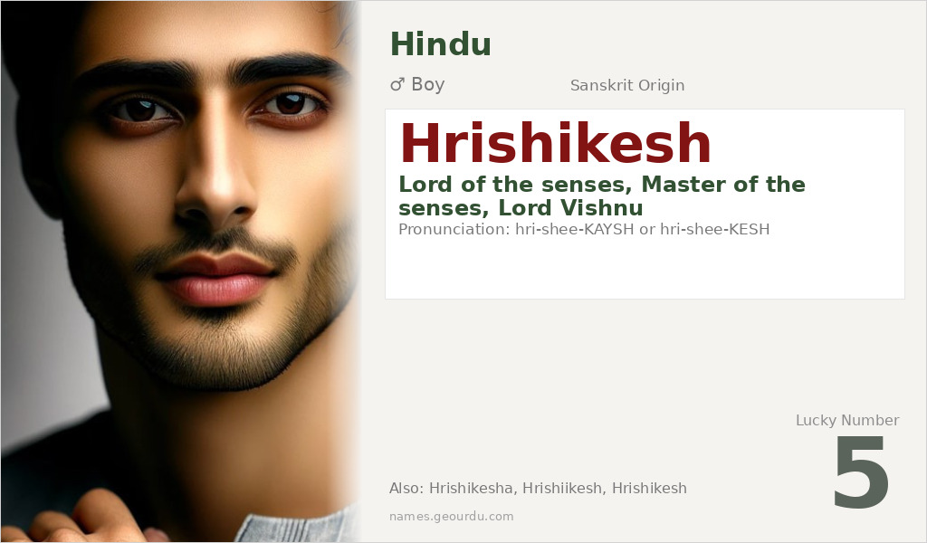 Hrishikesh Name Meaning and Details