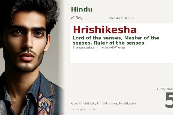 Hrishikesha Name Meaning — Sanskrit Origin, Lord of Senses & Details (2025)