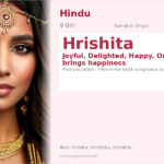 Hrishita Name Meaning and Details
