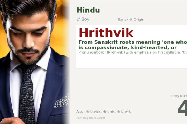 Hrithvik Name Meaning — Sanskrit Origin, Boy Name & Details (2025)