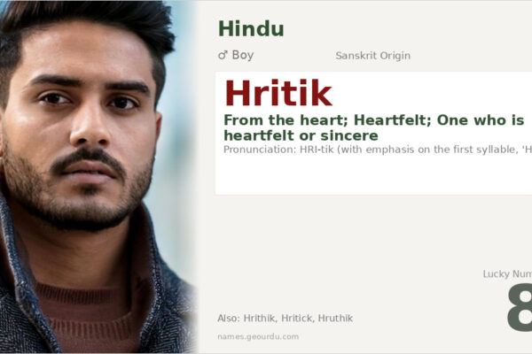 Hritik Name Meaning — Sanskrit Origin, Boy Name & Details (2025)