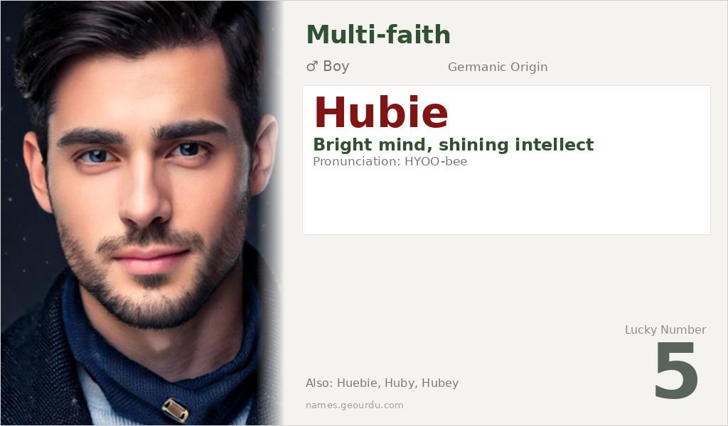 Hubie Name Meaning and Details