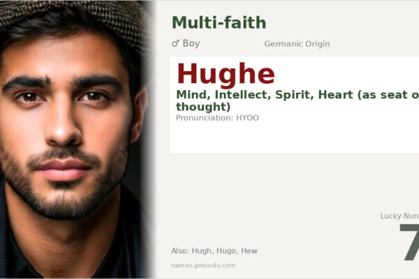 Hughe Name Meaning — Germanic Origin, Boy Name & History (2025)