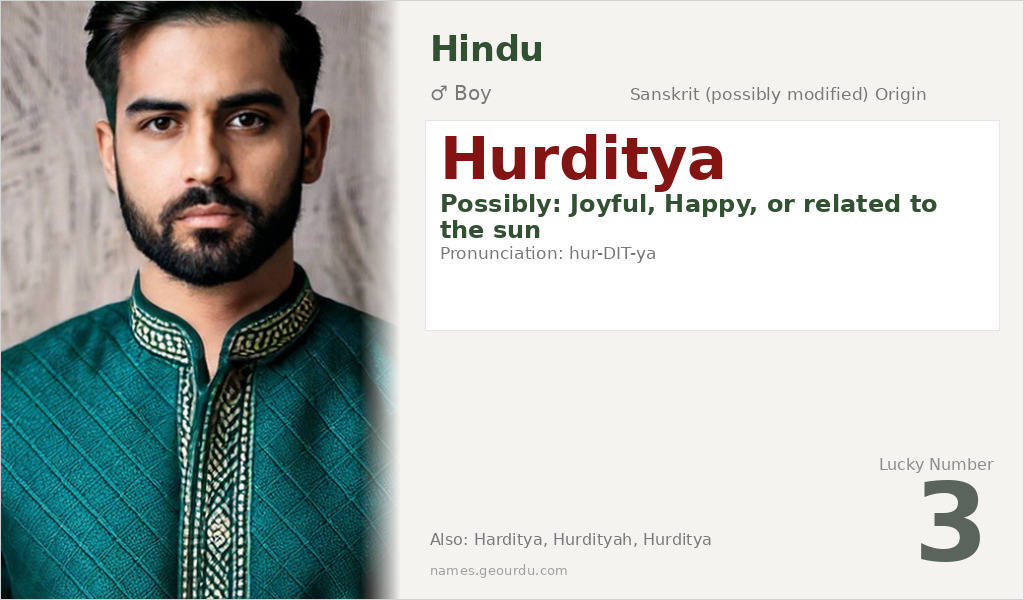 Hurditya Name Meaning and Details