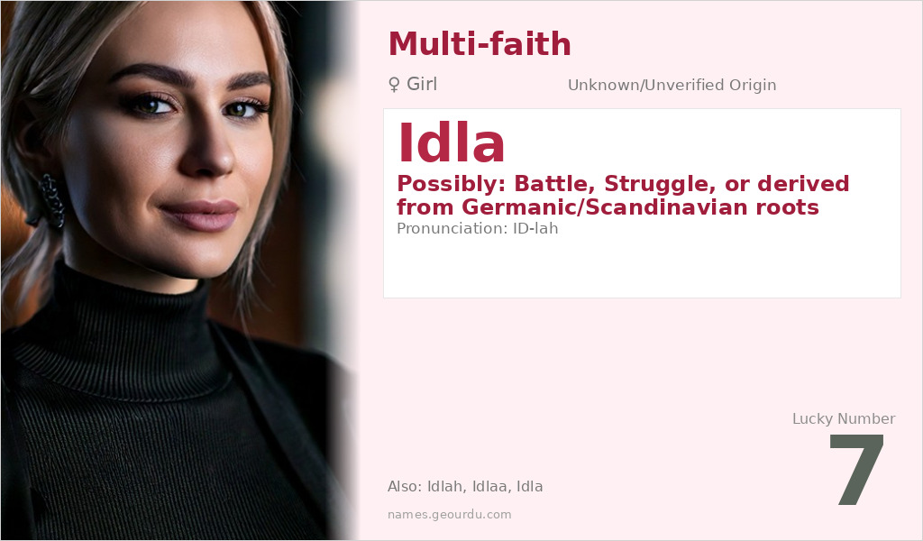 Idla Name Meaning and Details