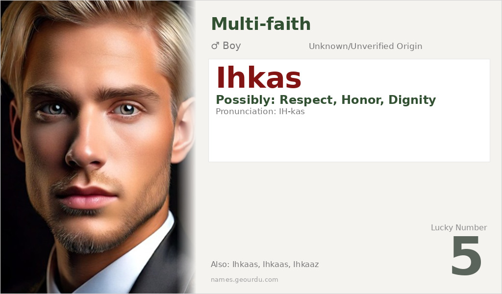 Ihkas Name Meaning and Details