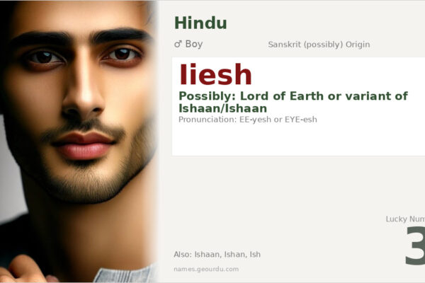 Iiesh Name Meaning — Origin, Gender & Details (2025)