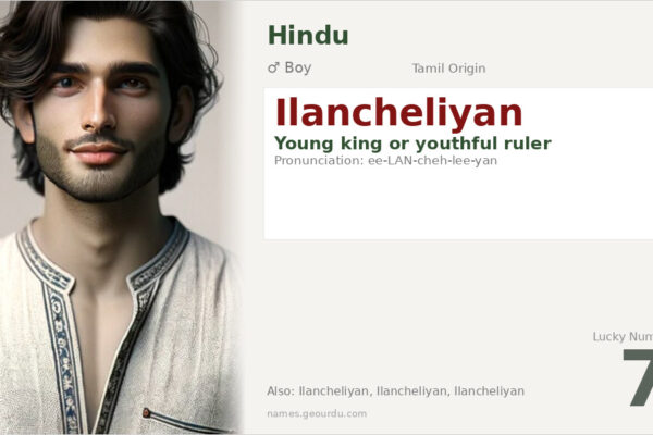 Ilancheliyan Meaning — Tamil Origin, Boy Name & Details (2025)