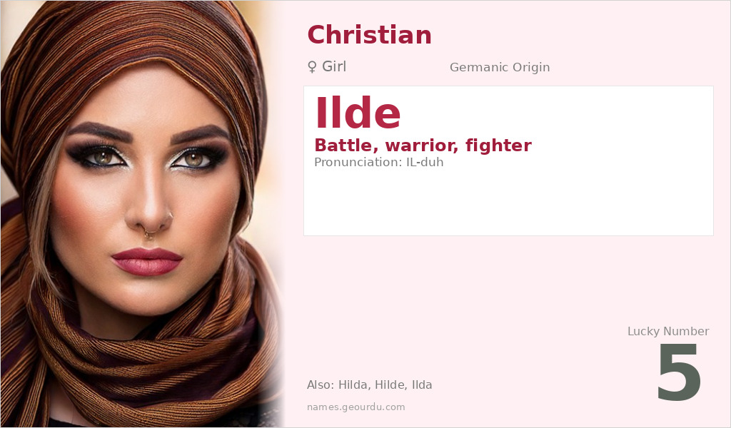 Ilde Name Meaning and Details