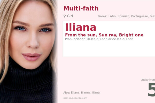 Iliana Name Meaning — Origin, Gender & Details (2025)