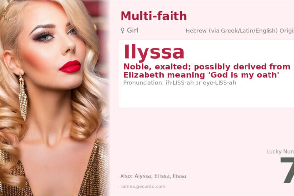 Ilyssa Name Meaning — Hebrew Origin, Girl’s Name & Details (2025)