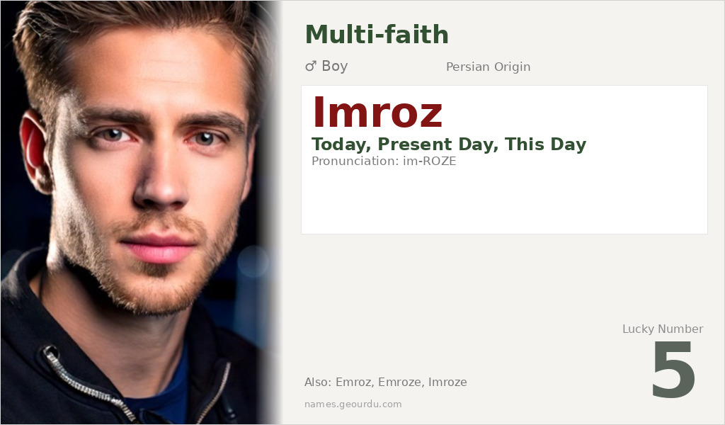 Imroz Name Meaning and Details