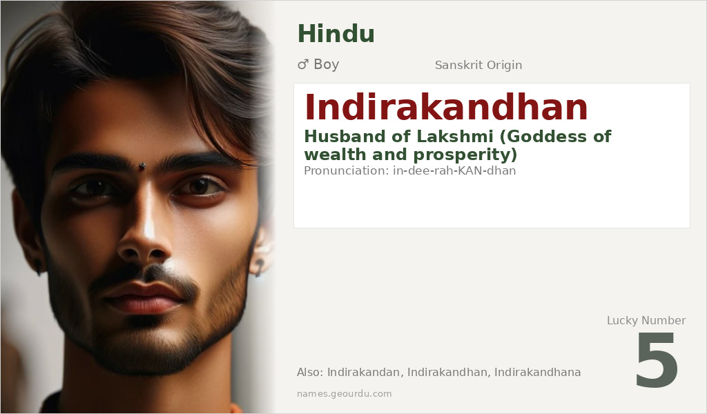 Indirakandhan Name Meaning and Details