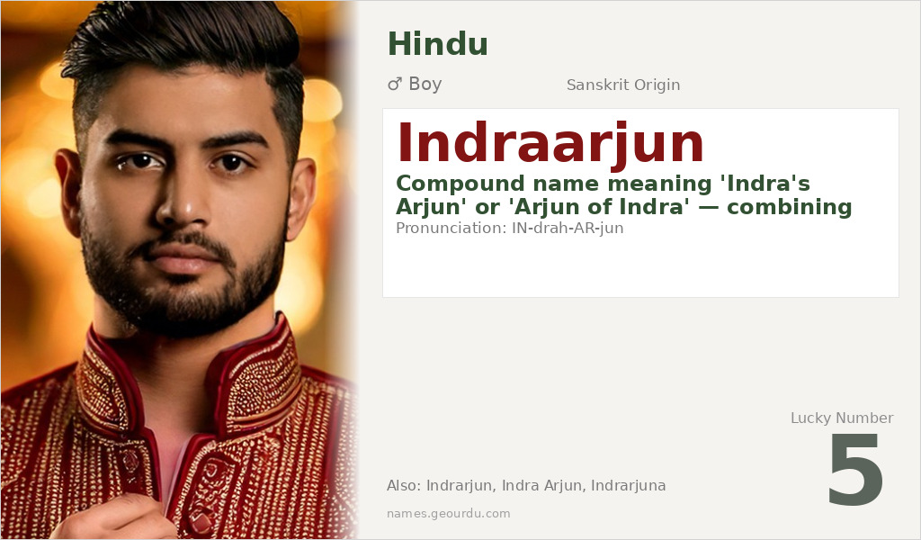 Indraarjun Name Meaning and Details