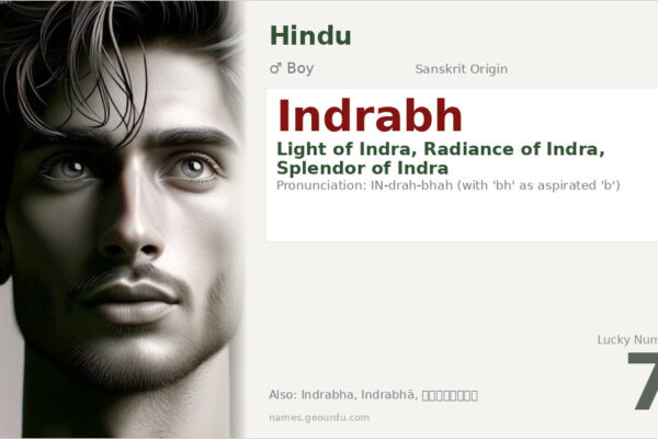 Indrabh Meaning — Sanskrit Origin, Hindu Boy Name & Details (2025)