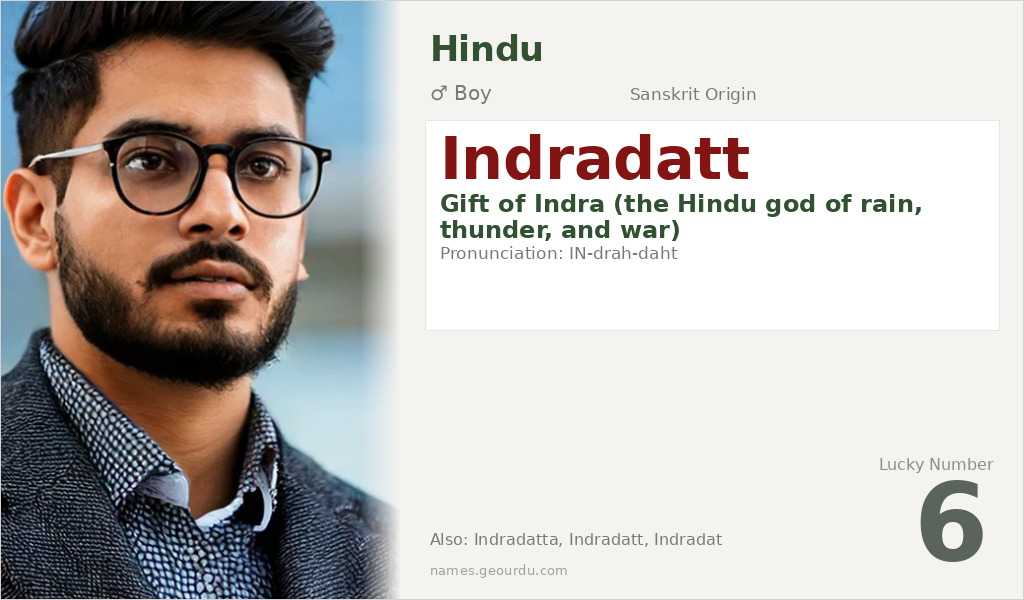Indradatt Name Meaning and Details