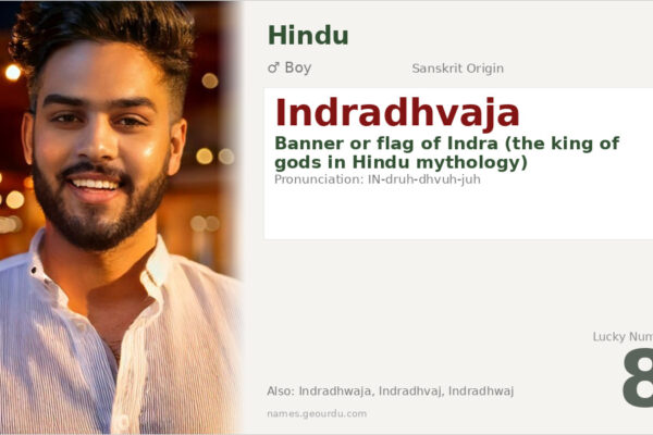 Indradhvaja Meaning — Origin, Gender & Details (2025)
