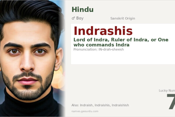 Indrashis Name Meaning — Sanskrit Origin, Boy Name & Details (2025)