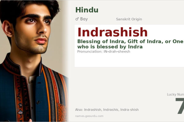Indrashish Meaning — Origin, Gender & Details (2025)