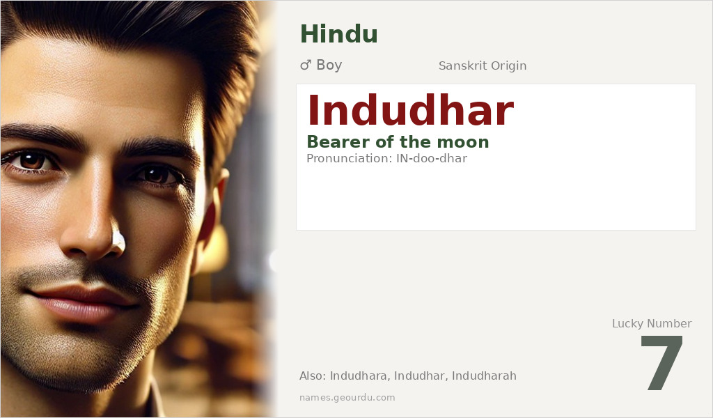Indudhar Name Meaning and Details