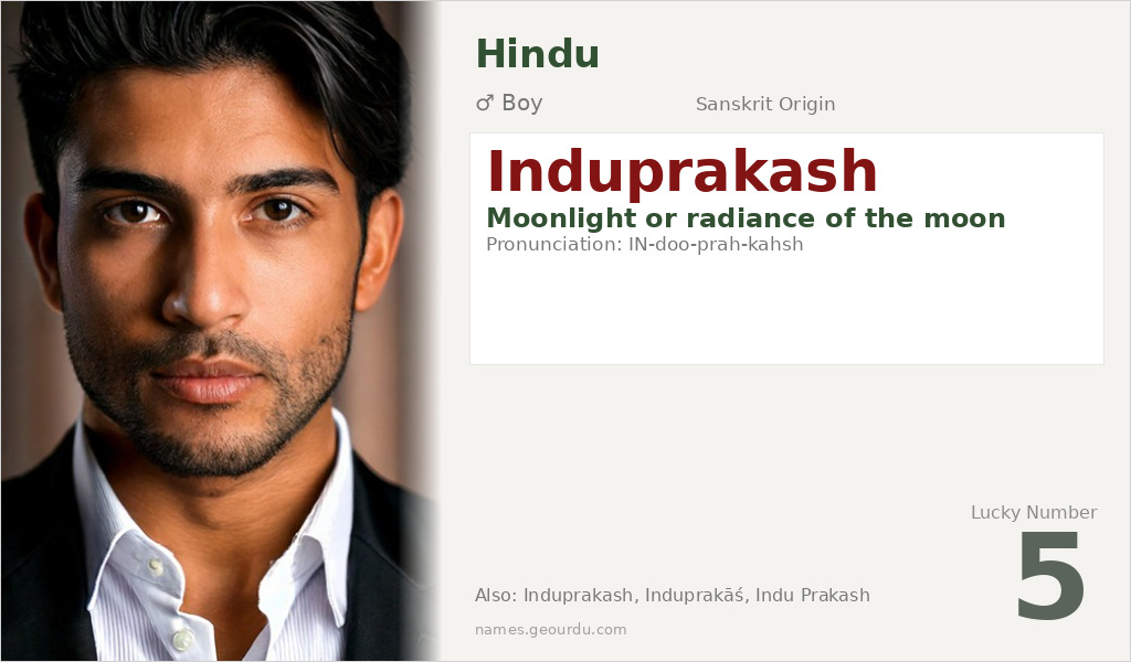 Induprakash Name Meaning and Details