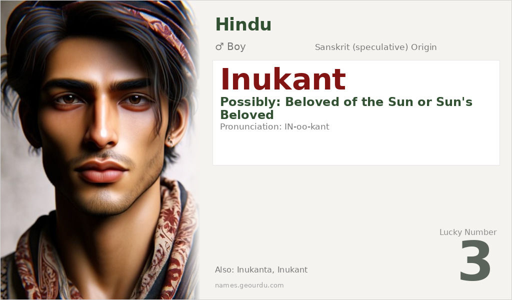 Inukant Name Meaning and Details