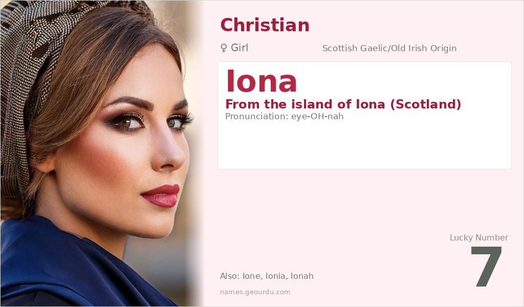 Iona Name Meaning and Details