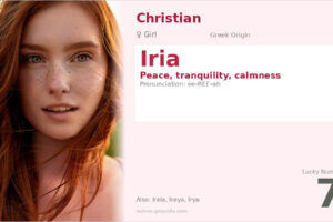 Iria Name Meaning and Details