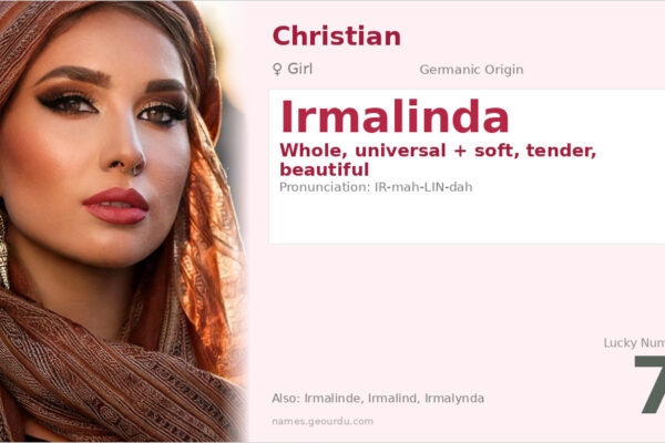 Irmalinda Name Meaning — Germanic Origin, Girl Name & History (2025)